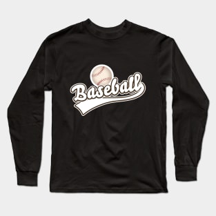 Baseball logo Long Sleeve T-Shirt